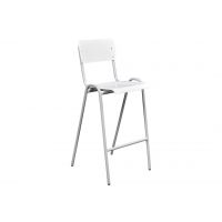 De Valk Basic 6640 in wit met lichtgrijs frame