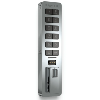 Digilock Versa Basic Key Verticaal/Nikkel