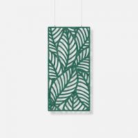 Hangpaneel Palm vervaardigd uit groen vilt.