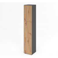 Lockerkast Rustiek eiken 1.3