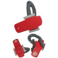 Polsbandje 3 PL Rood - set van 5 stuks