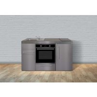 minikeuken-stengel-rvs-oven-MPB150 met koelkast en oven sfeerbeeld