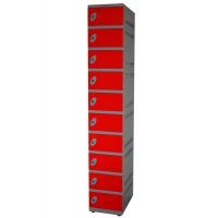 Kunststof locker Plasto - 10 deurs