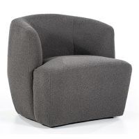 Luxe fauteuil Roma antraciet