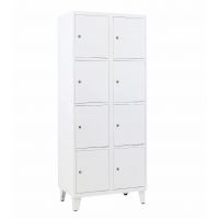 Star locker compleet wit met 8 deuren