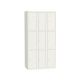 Star locker met 9 vakken van 40 cm breed in compleet wit