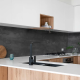 Keukenwand sticker | Brushed wall | 240 x 60 cm
