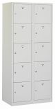 Beta Premium locker met 2 kolommen, 10 deuren en totaal 80cm breed