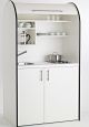 Kitchenette art case color line met koelkast en roldeur