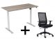 Roseat thuiswerkplek set Active - 1 motor - Ergonomisch zit sta bureau en stoel