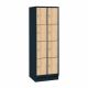 Lockerkast Evolo CP S3000 - houten deuren kersen