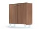Kantoordressoir Quadro D90 Uno walnoot 86cm