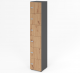 Via-Direct houten lockerkast 1.6 - Antraciet