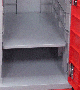 Legplank plasto tbv. kunststof lockers