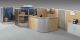 Rex Scheidingswand gestoffeerd met acrylglas 81cm breed-2