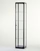 Seco Vitrinekast met halogeenverlichting rond profiel B40cm 