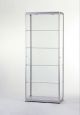 Seco Vitrinekast b80cm - rond profiel met led verlichting
