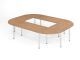 Via-Direct vergadertafel K4 | 320 cm
