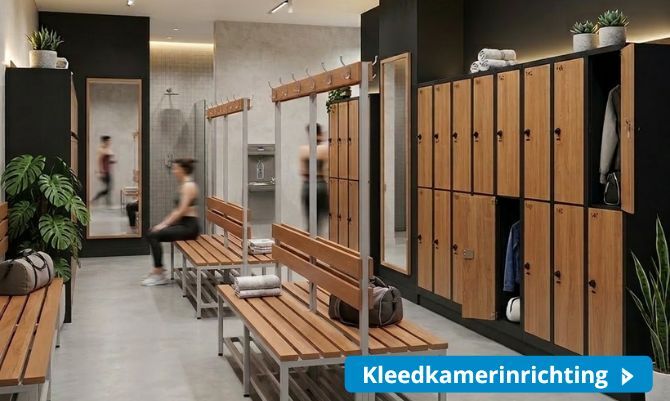 Kleedkamer inrichting