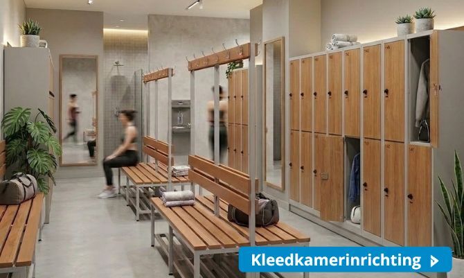 Kleedkamer inrichting